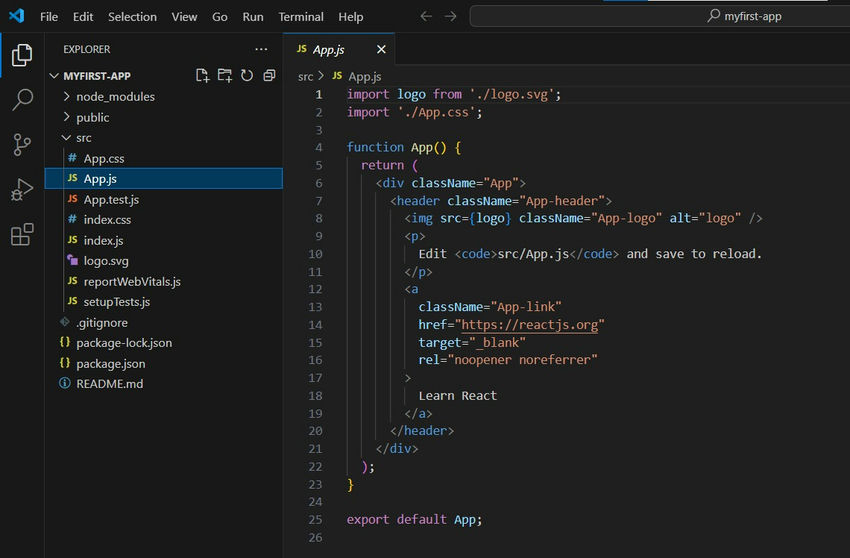 Project location folder